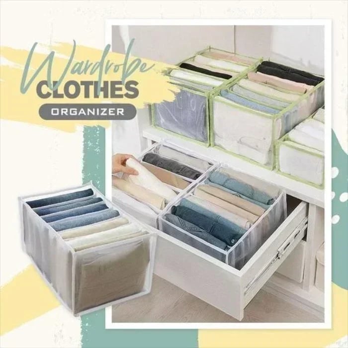 (Summer Hot Sale- 50% OFF) Wardrobe Clothes Organizer