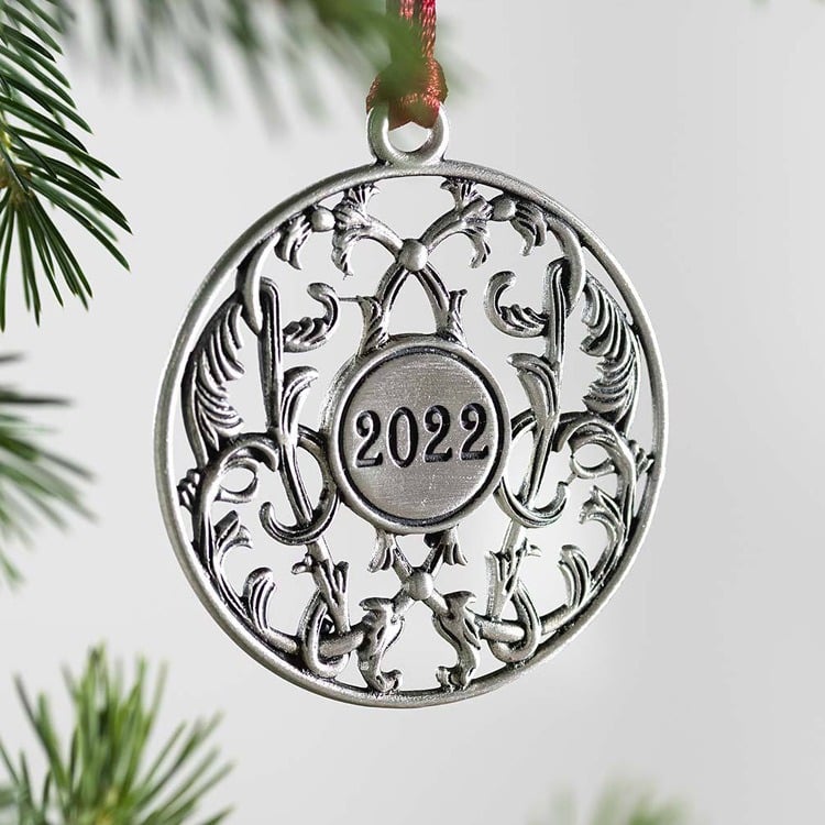 Solid Pewter Christmas Tree Ornament🔥