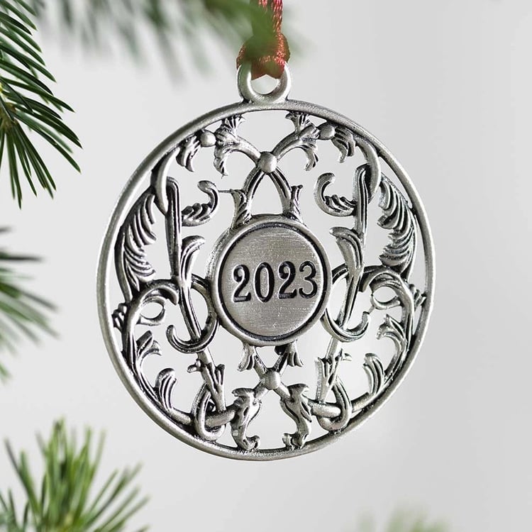 Solid Pewter Christmas Tree Ornament🔥